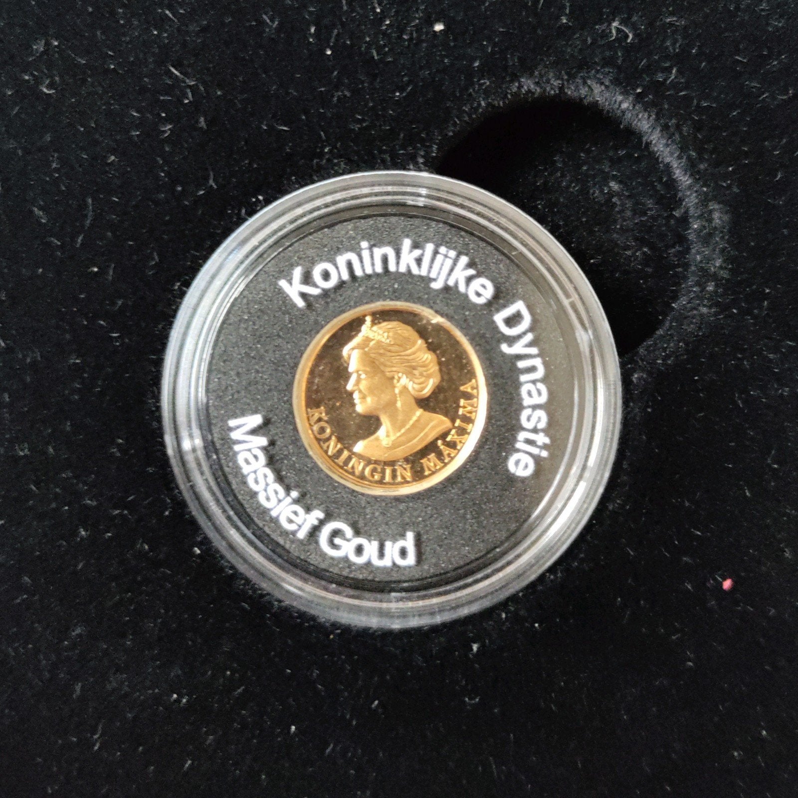 Gouden munt Koningin Máxima - Koninklijke Dynastie, Koningin Beatrix, Losse munt, Goud, Overige waardes
