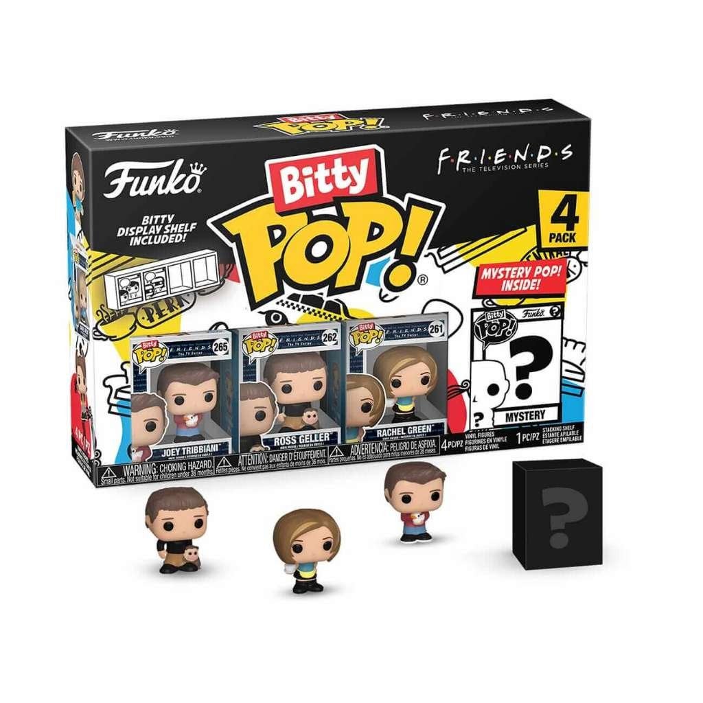 Friends Bitty POP! Vinyl Figure 4-Pack Joey 2,5 cm, Heo GmbH, Nieuw, Ophalen of Verzenden, Info@heogmbh.de