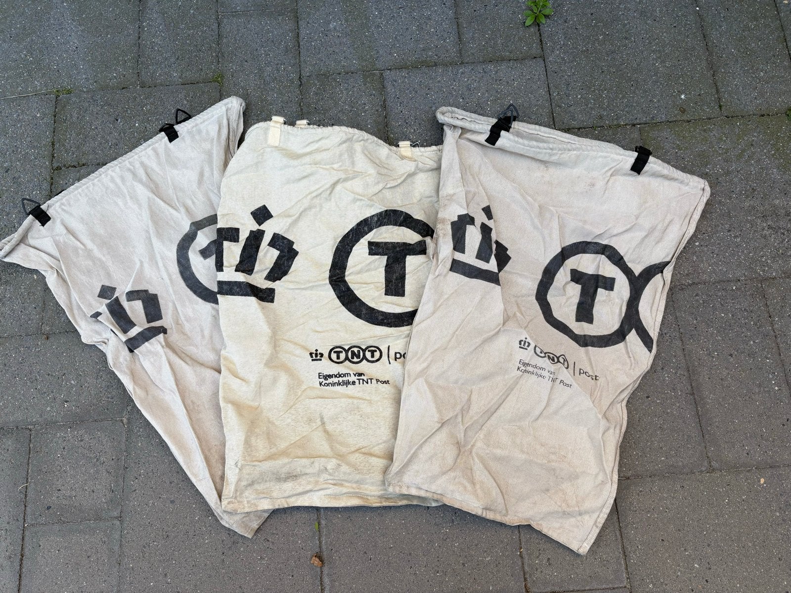 TNT Postzakken - 3 stuks, Ophalen, Gebruikt