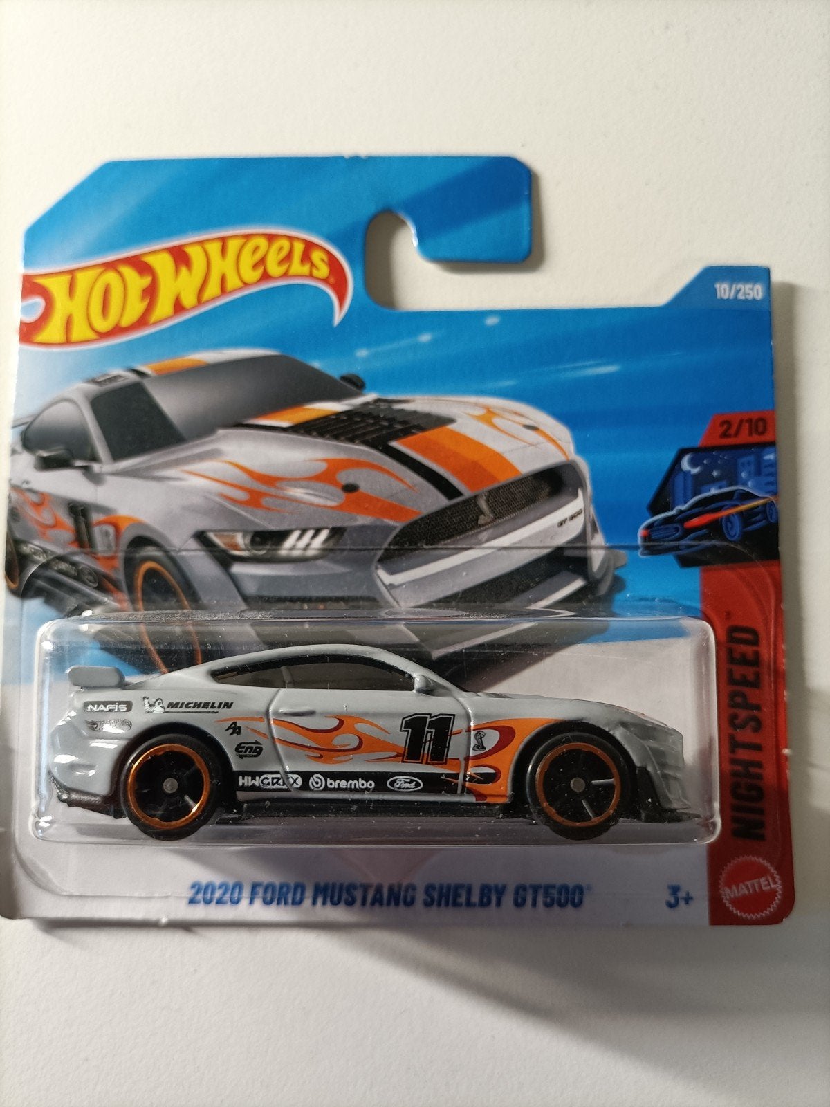 Hot Wheels 2020 Ford Mustang Shelby GT500, Ophalen of Verzenden, Nieuw, Auto