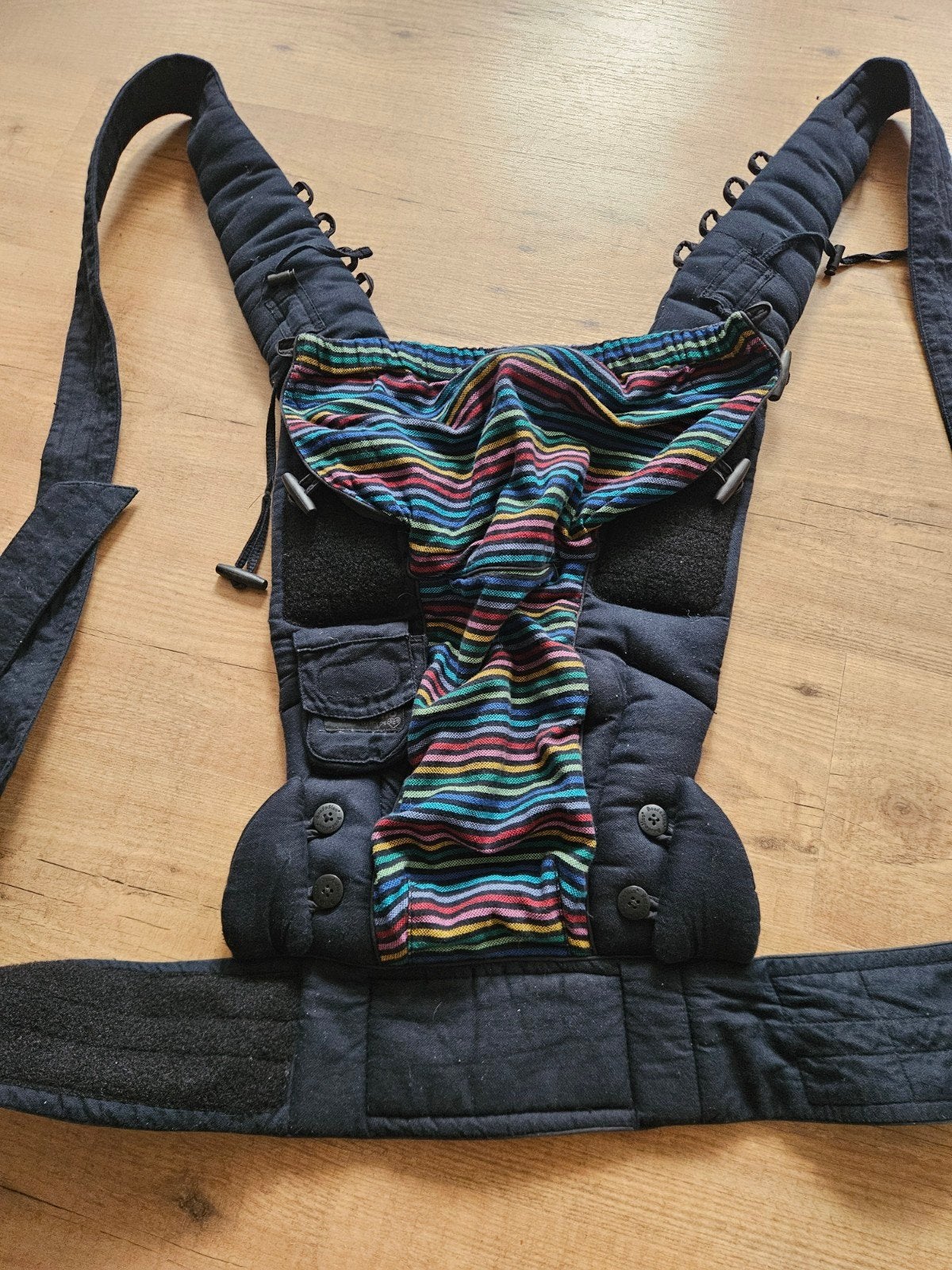 Hoppediz Draagzak met Tas en Boekje - Buik en Rug Dragen, Ophalen of Verzenden