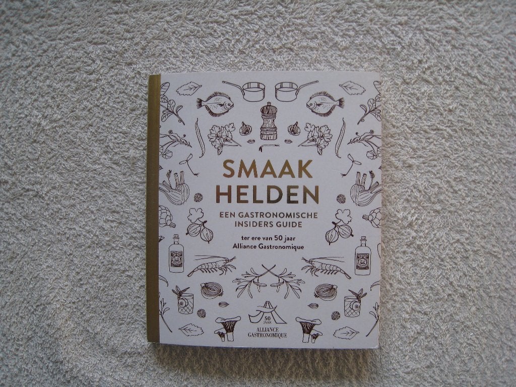 Smaakhelden: een gastronomische insiders guide, Ophalen of Verzenden, Zo goed als nieuw