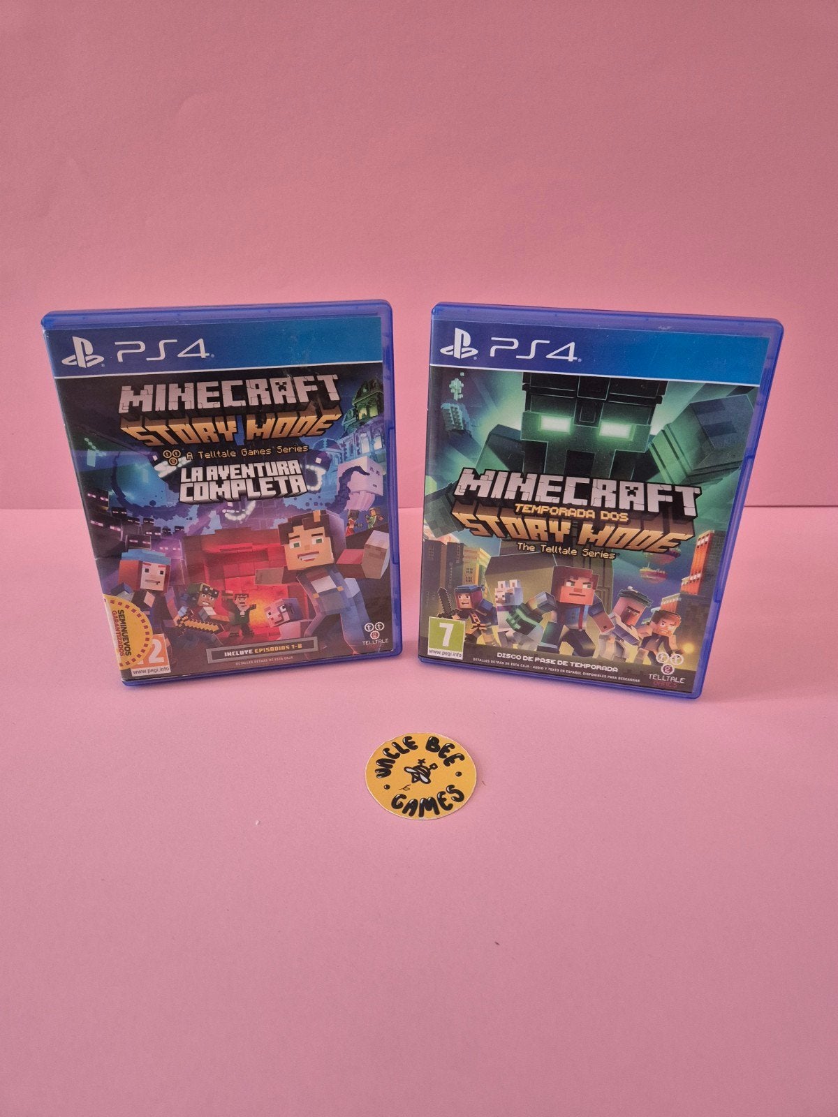 Minecraft Story Mode Season 1 & 2, Verzenden, 1 speler, Telltale Games, Zo goed als nieuw