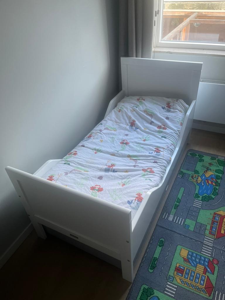 Bopita peuter bed met bed lade, Ophalen, 140 tot 160 cm, 70 tot 85 cm