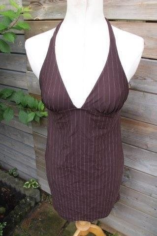 Jurk bruin Lascana mt 38 Vaste prijs AANBIEDING, Kleding | Dames, Badmode en Zwemkleding, Zo goed als nieuw, Overige typen, Bruin