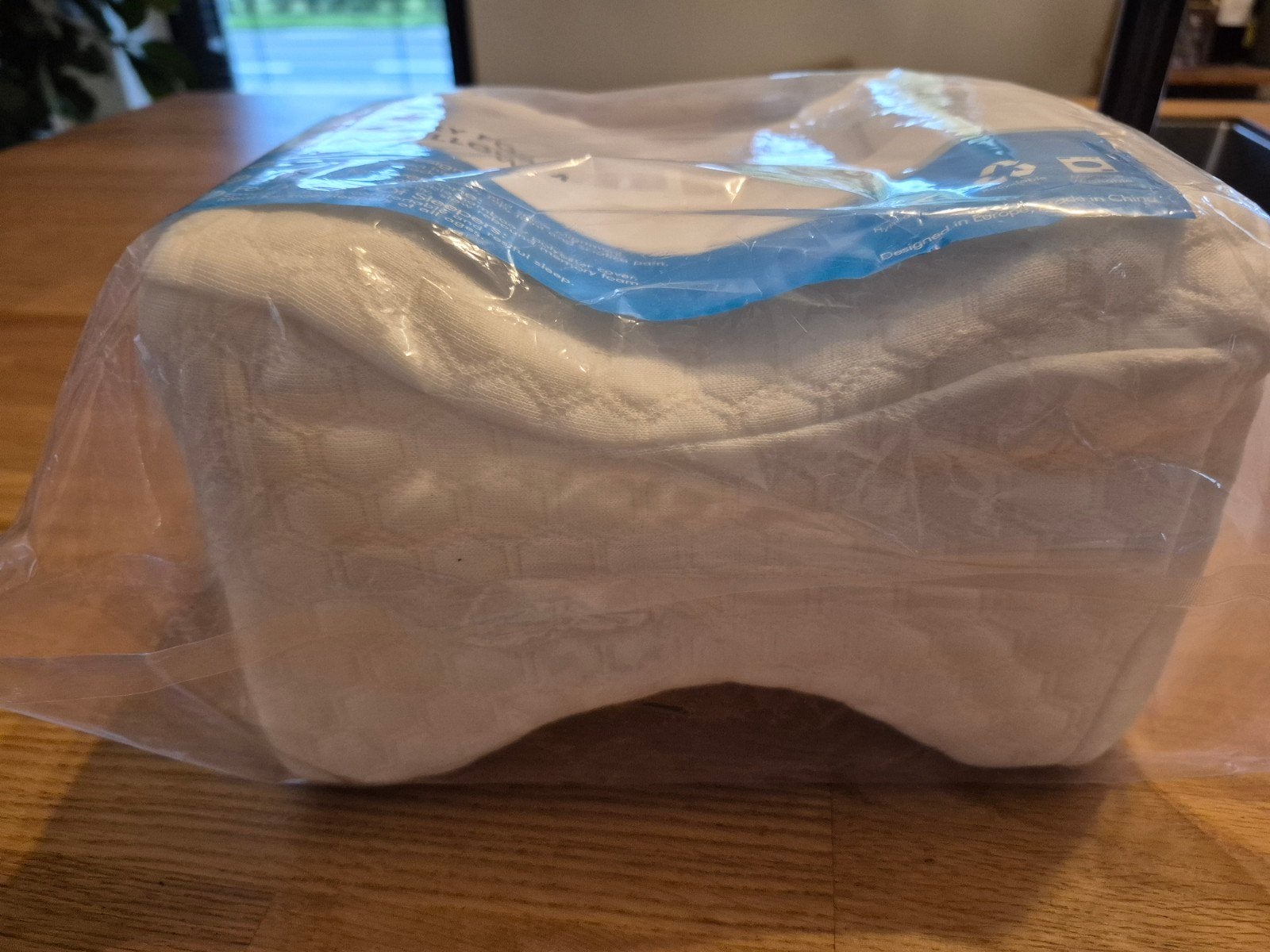 Ergonomisch Kniekussen - Hypoallergeen & Wasbaar, Overige maten, Wit, Ademend, Nieuw