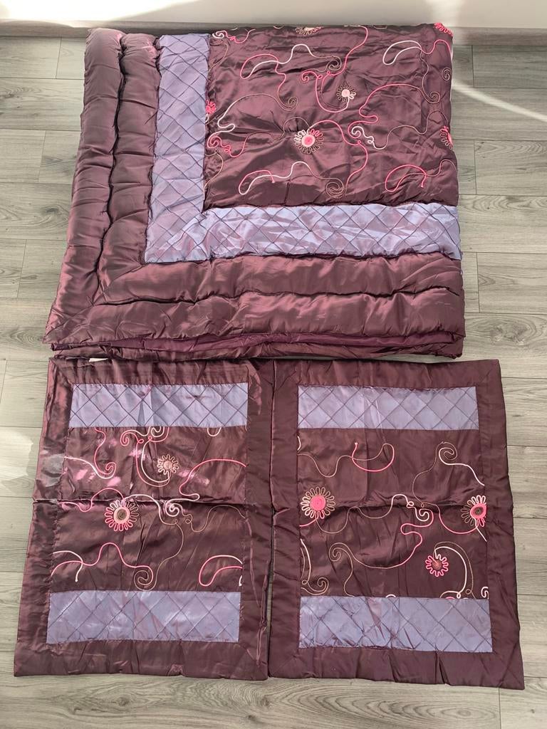 Dekbed plaid met kussenslopen, Ophalen of Verzenden, Nieuw, Tweepersoons, Kussen
