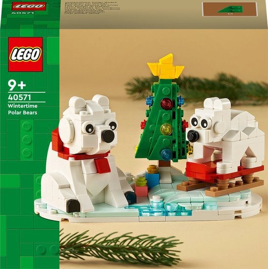 LEGO ijsberen in de winter 40571, Kinderen en Baby's, Speelgoed | Duplo en Lego, Ophalen of Verzenden, Zo goed als nieuw