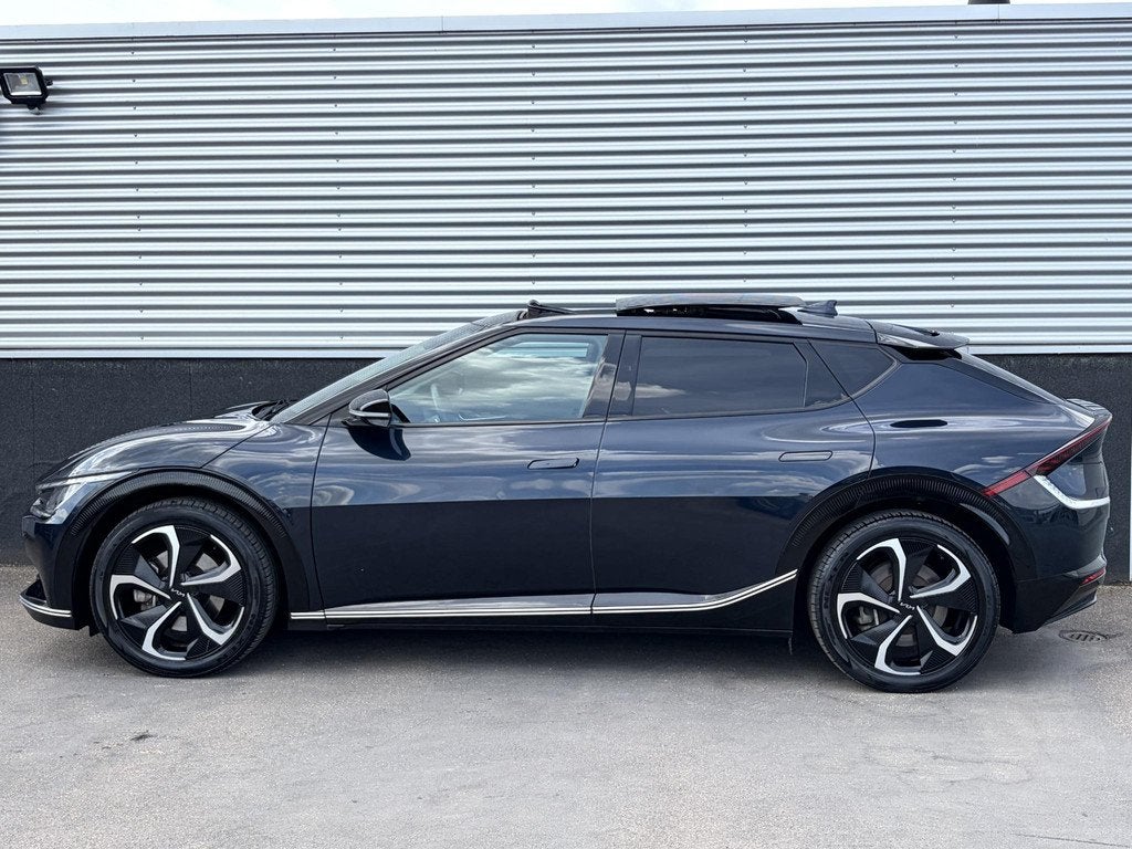 Kia EV6 Plus Advanced 77.4 kWh Schuif/kanteldak, Nieuw gelev, Auto's, Kia, Automaat, 228 pk, Achterwielaandrijving, Gebruikt