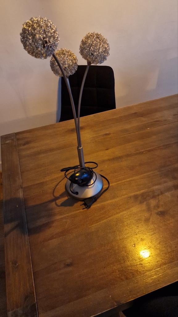 Mooie staande lamp met dimfunctie, Huis en Inrichting, Lampen | Vloerlampen, Ophalen, Gebruikt, Overige materialen, Minder dan 100 cm