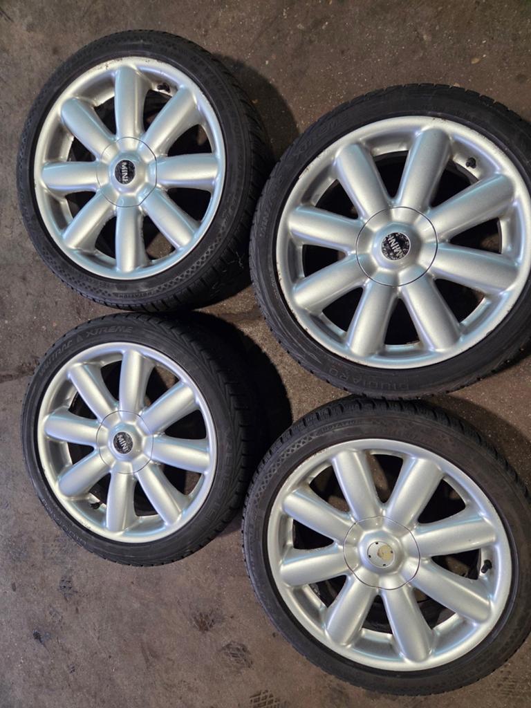 Mini Cooper S wielen 17", Ophalen, Gebruikt, Mini