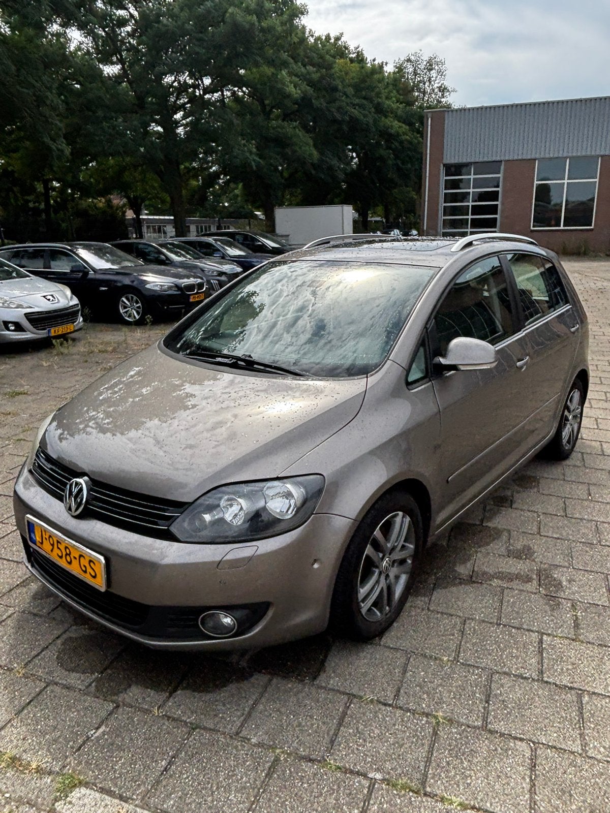 Volkswagen Golf Plus 1.4 TSI 90KW Dsg7 2009 Bruin Automaat, Auto's, Volkswagen, Stof, Beige, Bruin, 122 pk