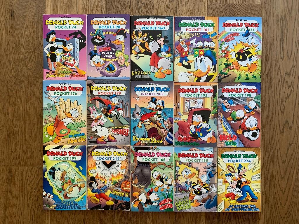 Donald Duck pockets, Meerdere stripboeken, Ophalen of Verzenden, Gelezen