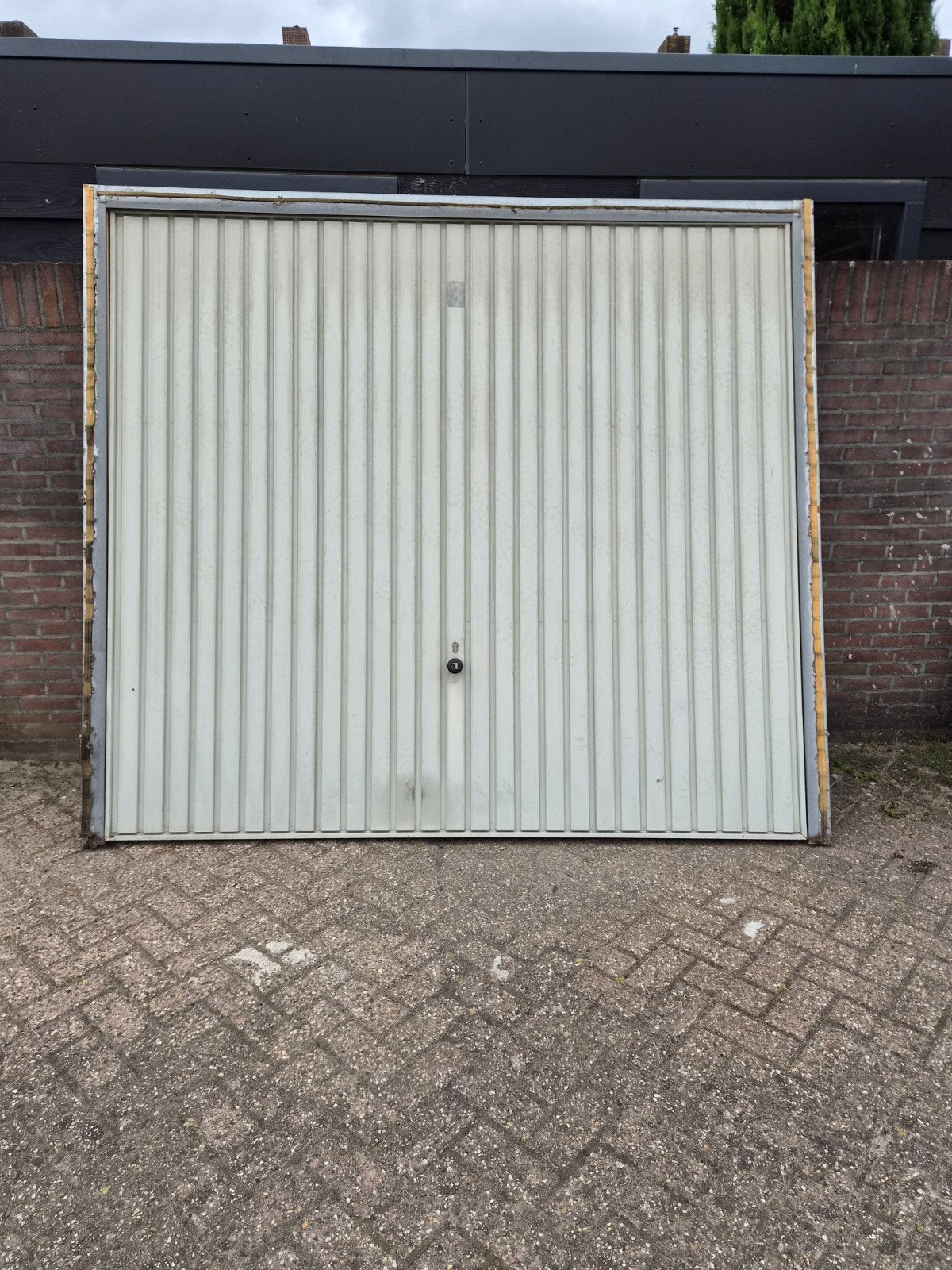 garagedeur 2375x2125, Ophalen, Gebruikt, Garagedeur, 120 cm of meer