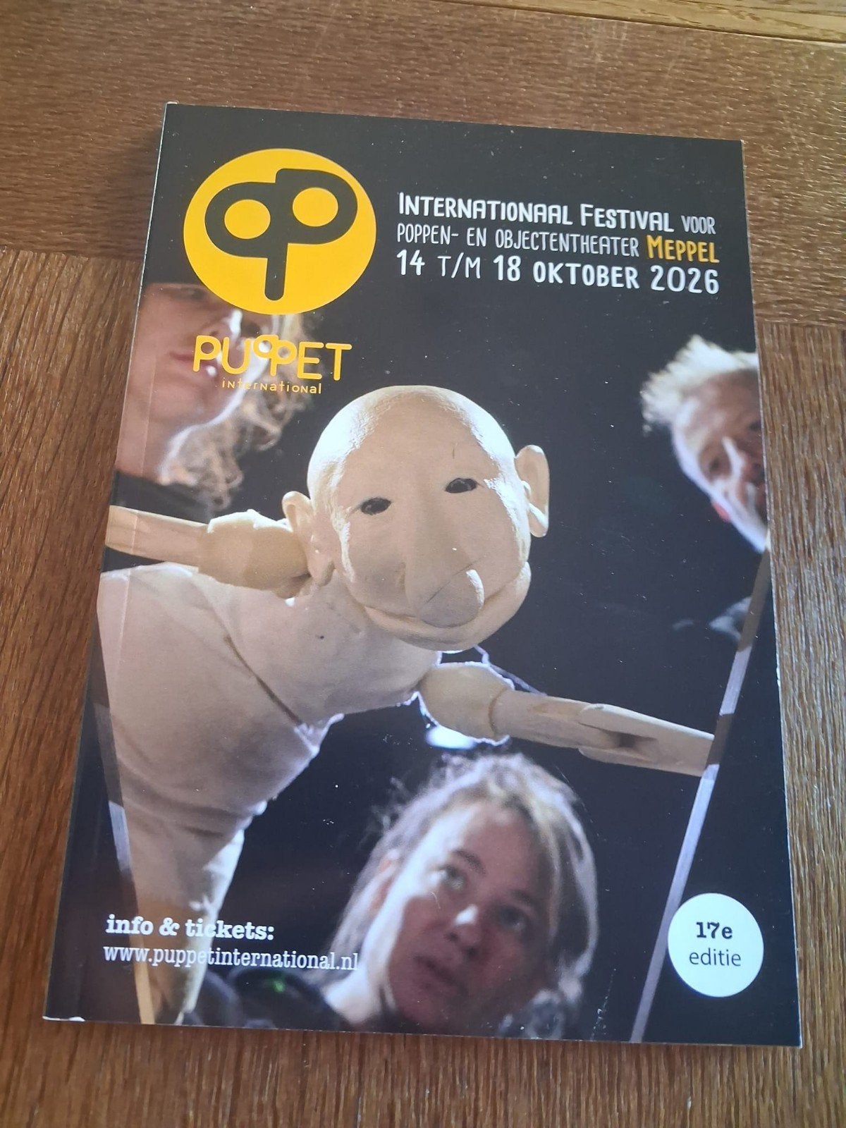 Puppet International Meppel 2026 - 17e editie, Ophalen of Verzenden, Nieuw, Overige typen