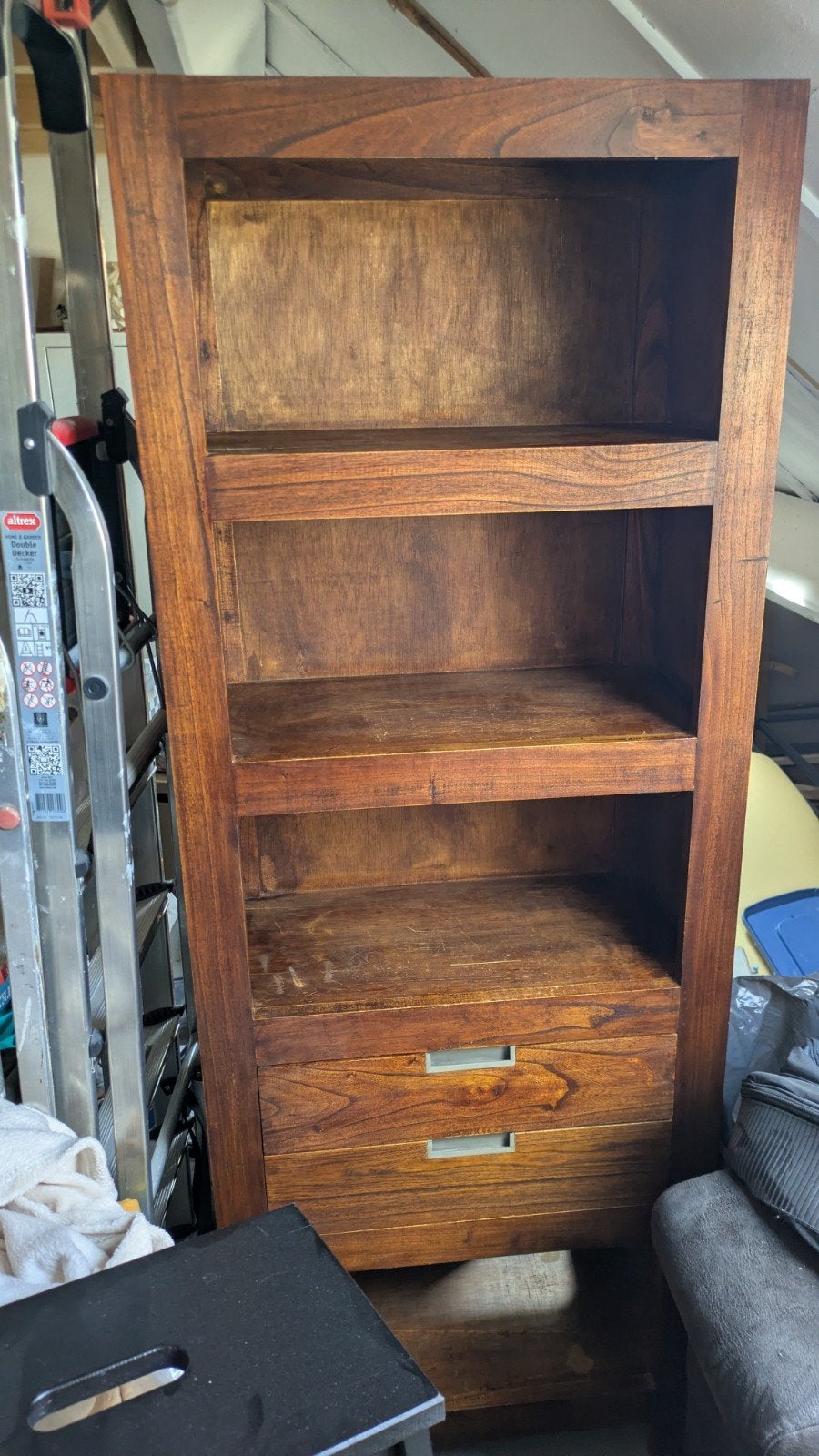 Gratis! Donker houten kast, Ophalen