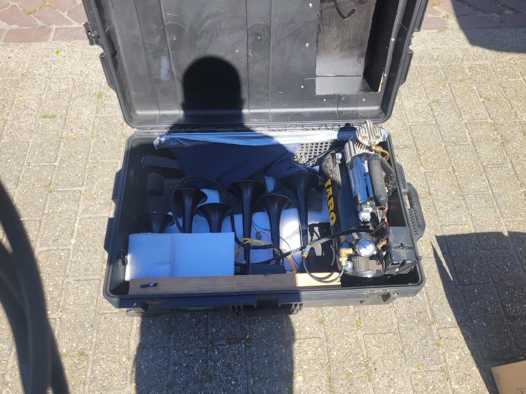 Basuri Luchthoorn met 35 Melodieën & Krachtige Compressor, Ophalen, Nieuw, Universele onderdelen