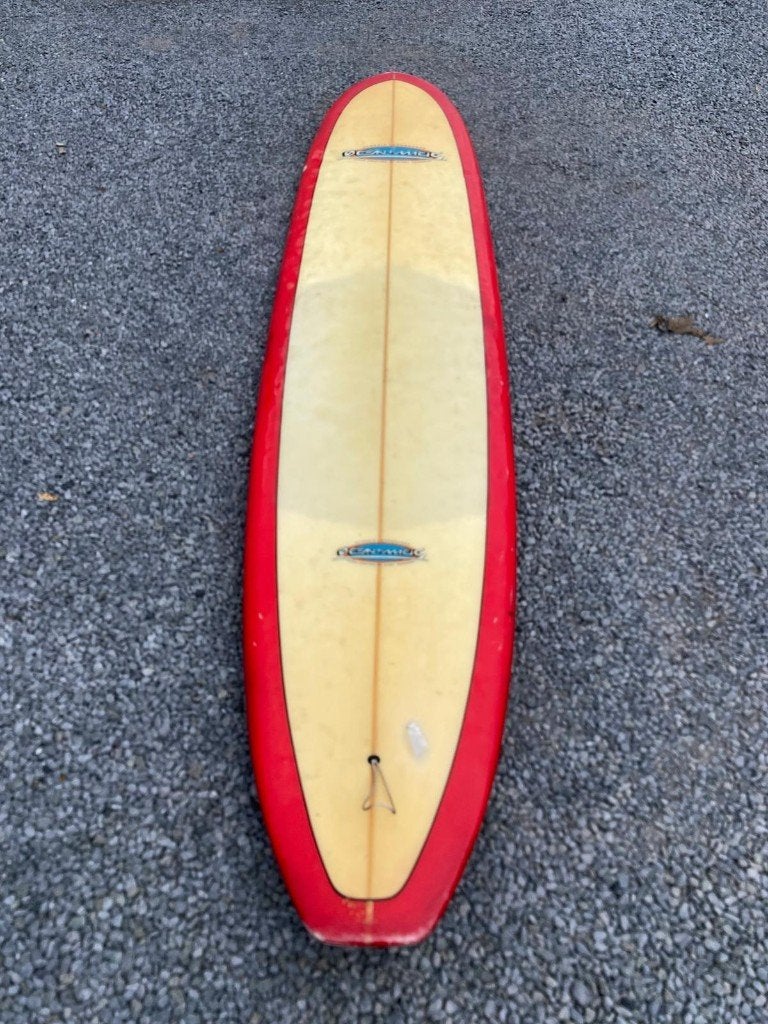 Ocean Magic 9'6" Classic Longboard (Hand shaped), Watersport en Boten, Golfsurfen, Ophalen, Gebruikt, Longboard, Met vinnen
