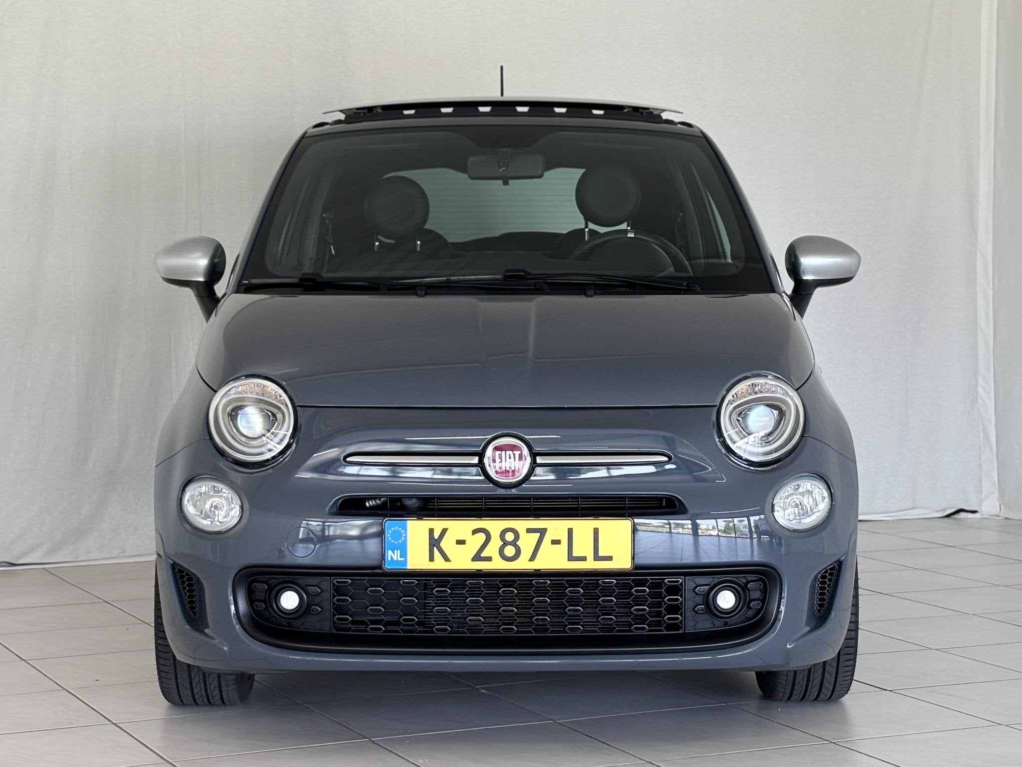 Fiat 500 1.0 Hybrid Rockstar | Apple-Android | Schuif-Kantel, Auto's, Fiat, Voorwielaandrijving, Stof, 4 stoelen, Origineel Nederlands