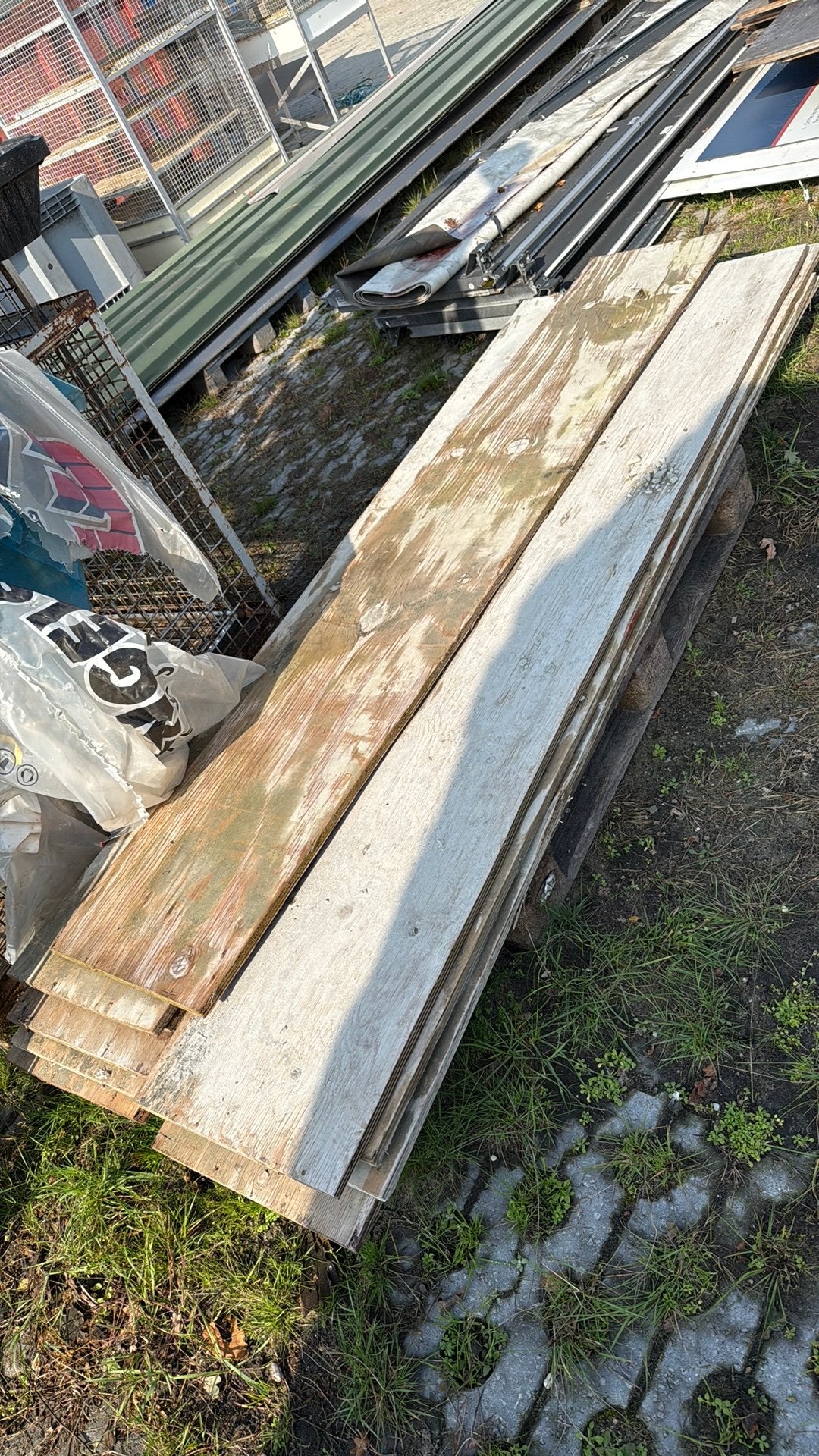Fundering stroken, Ophalen, Zo goed als nieuw, Minder dan 180 cm
