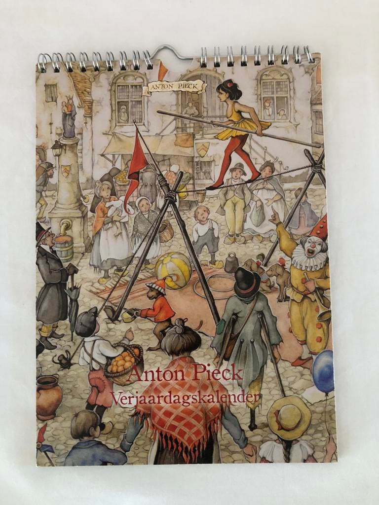 Anton Pieck verjaardagskalender - 18 x 25 cm - bijna gratis, Diversen, Kalenders, Ophalen of Verzenden, Maandkalender, Zo goed als nieuw
