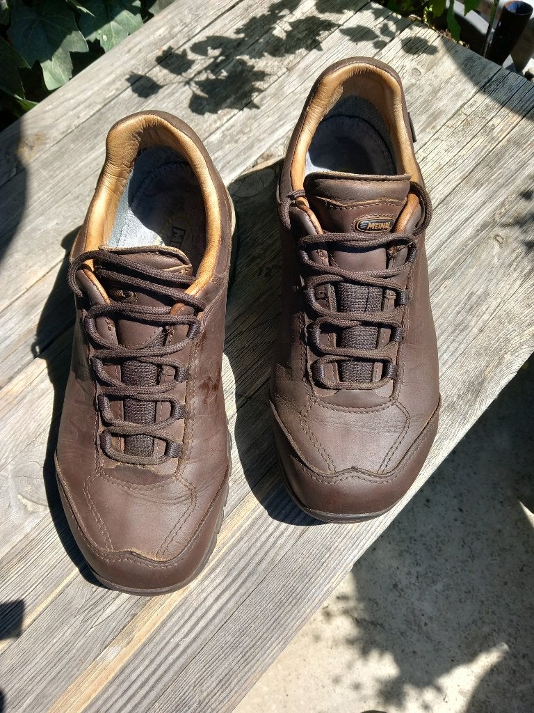Meindl bergwandelschoenen maat 8 (=42) met brede leest, Ophalen, Gebruikt, Schoenen