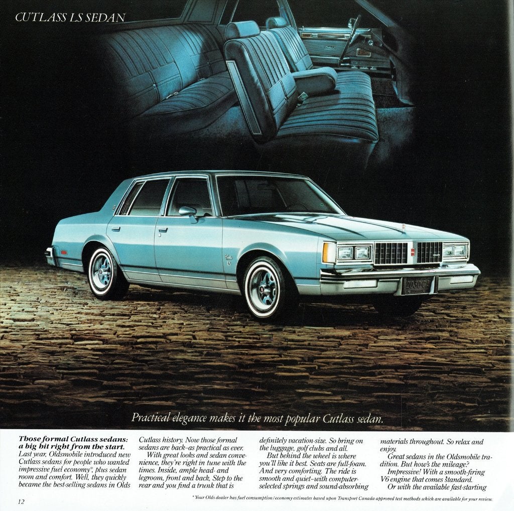 Folder Oldsmobile Cutlass, Cutlass Cruiser & Omega (1981), Verzenden, Gelezen, Overige merken