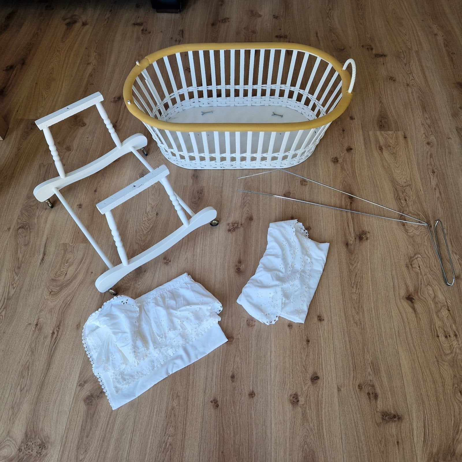 Wieg., Kinderen en Baby's, Babywiegjes en Ledikanten, Ophalen, Gebruikt, Wieg