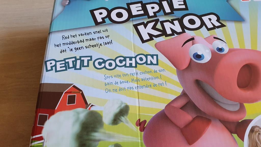 Spel Poepie Knor van Jumbo., Ophalen of Verzenden, Zo goed als nieuw
