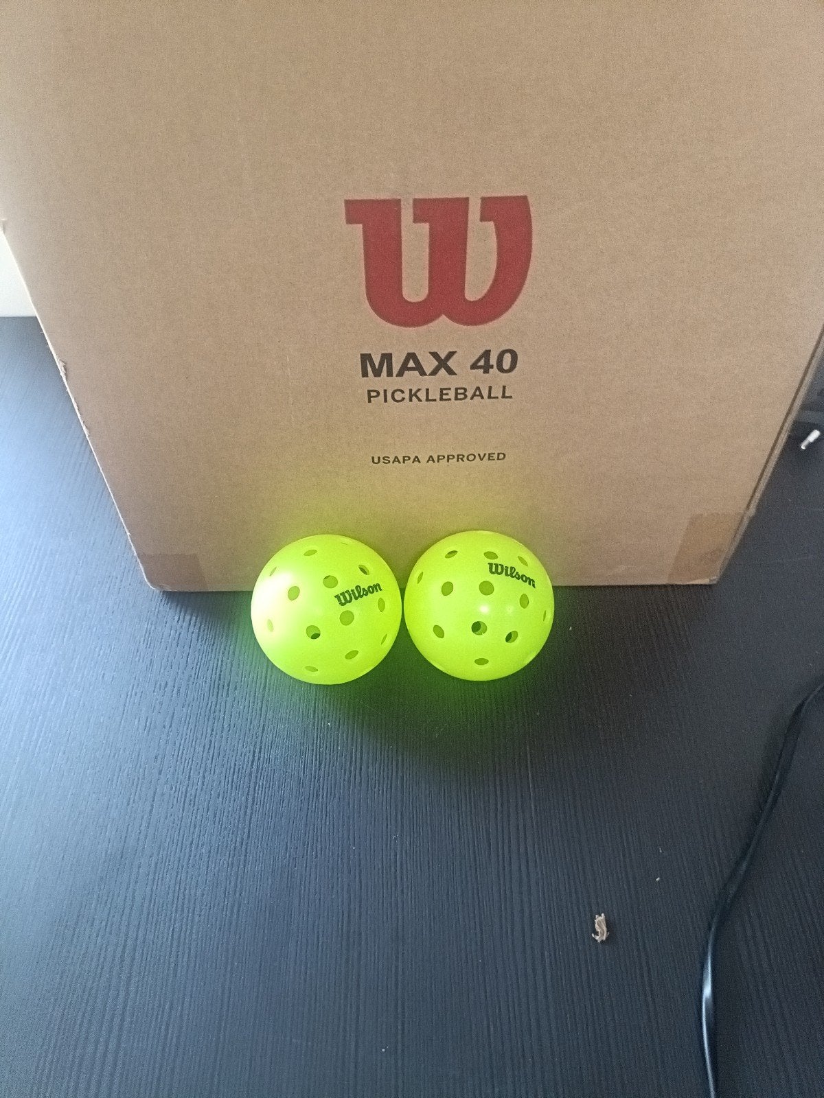Wilson max 40 Pickleball ballen 3 stuks voor 9,95, Ophalen of Verzenden, Padelballen