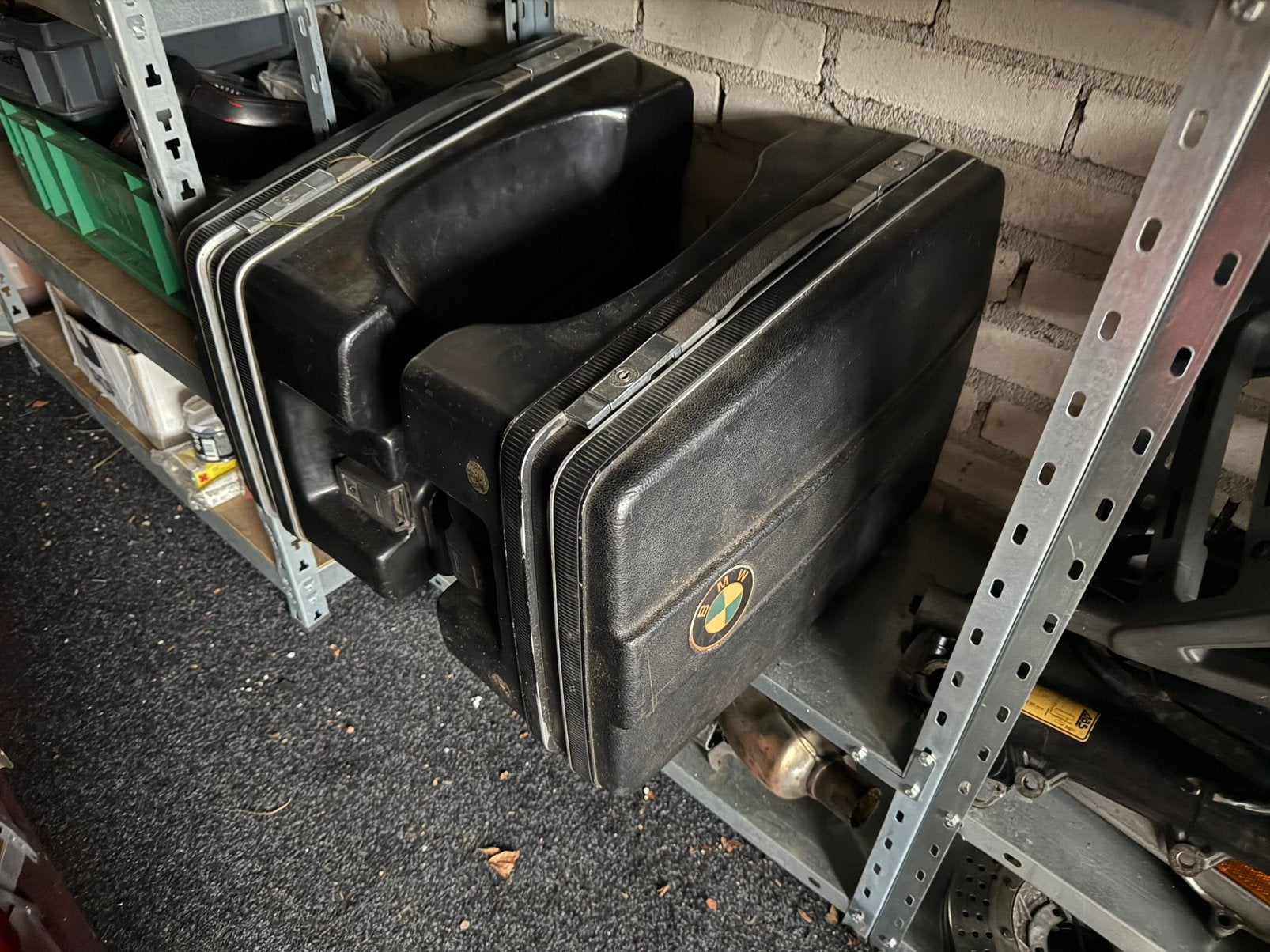 Gratis ophalen 2 sets krauser koffers, Ophalen, Gebruikt