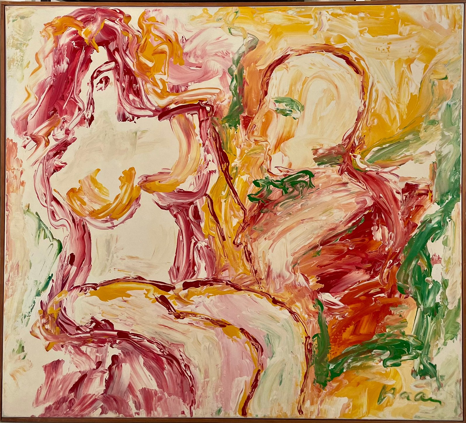 Pieter Hardenbol a.k.a. Pieter Haan (1926-2015) 91cm x 100cm, Ophalen
