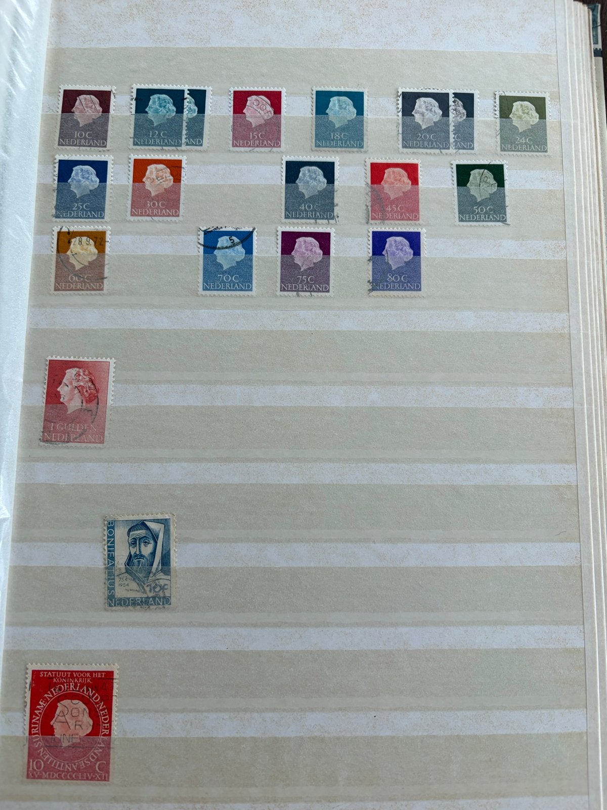Grote verzameling postzegels uit diverse landen, Ophalen, Nederland en Buitenland