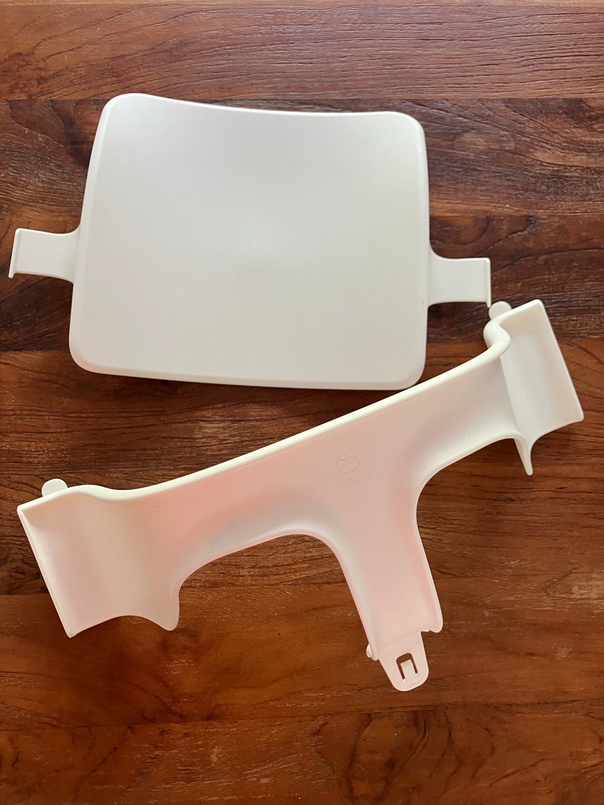 Stokke Tripp Trapp Baby Set (wit), Ophalen, Gebruikt, Meegroeistoel, Afneembaar eetblad