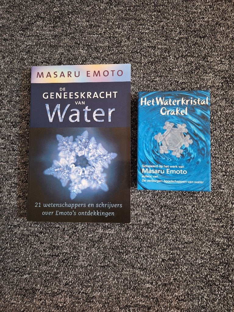 De geneeskracht van water en Het waterkristal orakel kaarten, Ophalen of Verzenden, Zo goed als nieuw, Spiritualiteit algemeen