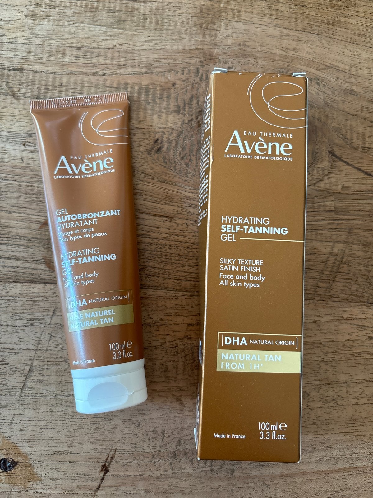 Avène Hydrating Self-Tanning Gel (let op: 2x gebruikt), Verzenden, Gebruikt, Overige typen