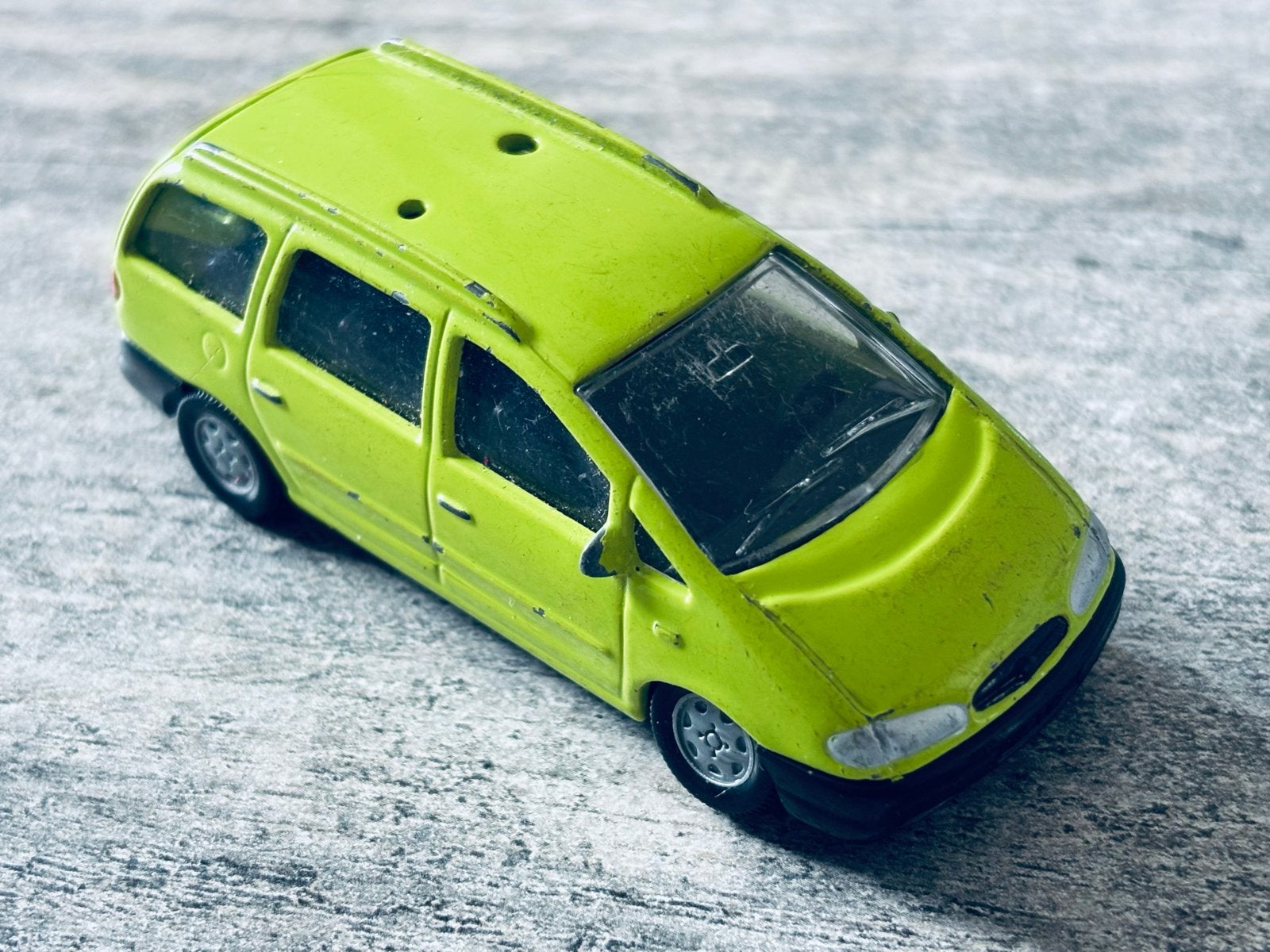 Siku Ford Galaxy 2.8i 1323 - Groen Speelgoedauto, Ophalen of Verzenden, Gebruikt