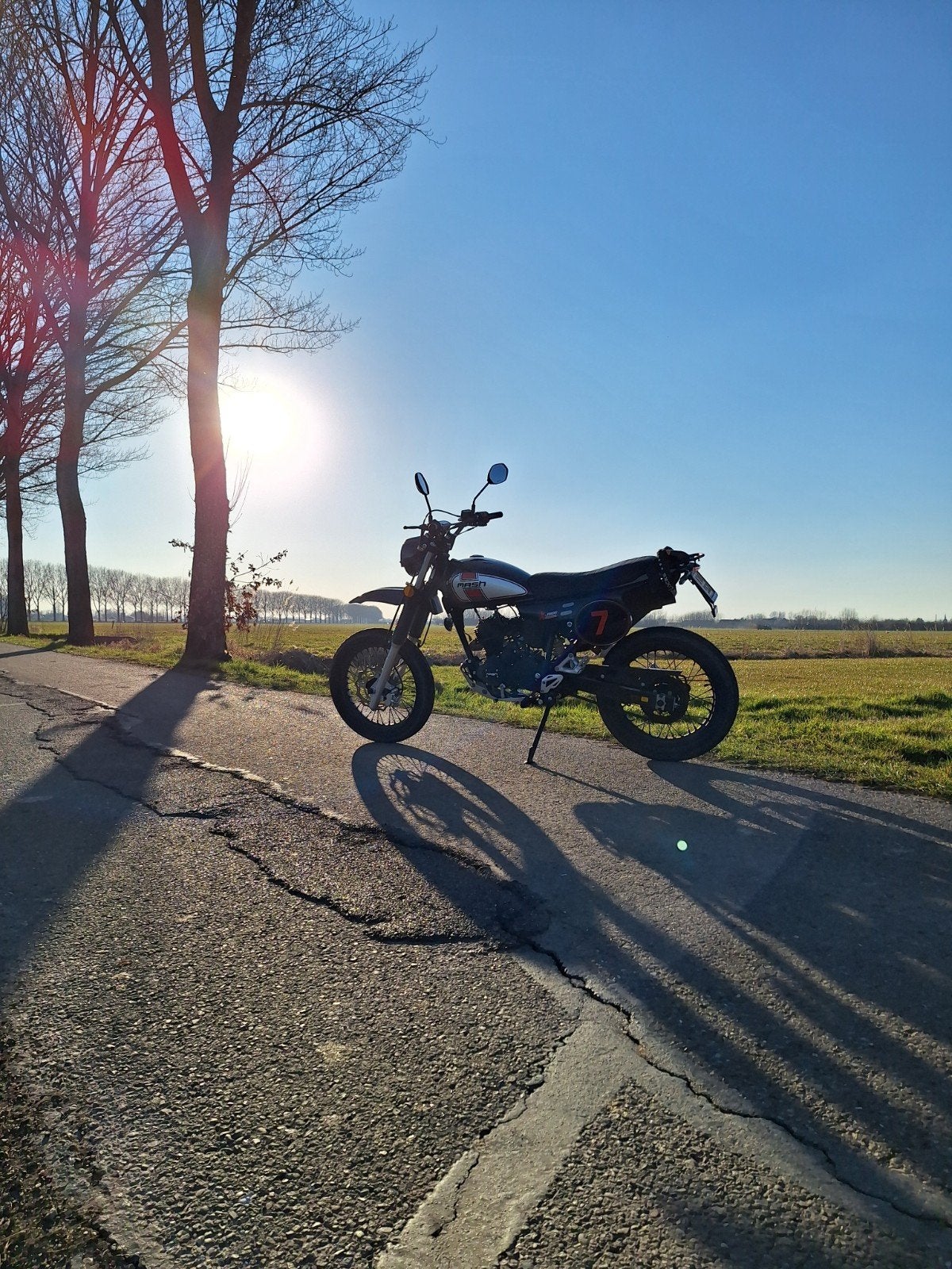 Mash x-ride 50 schakelbrommer, Fietsen en Brommers, Zo goed als nieuw, Ophalen, Overige merken, 4 versnellingen