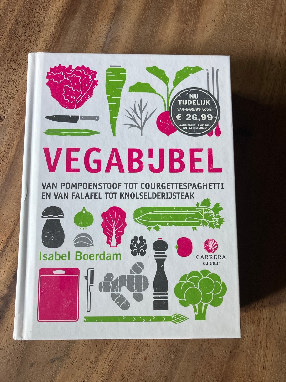Vegabijbel: Van pompoenstoof tot courgettespaghetti, Verzenden, Vegetarisch, Voorgerechten en Soepen, Zo goed als nieuw