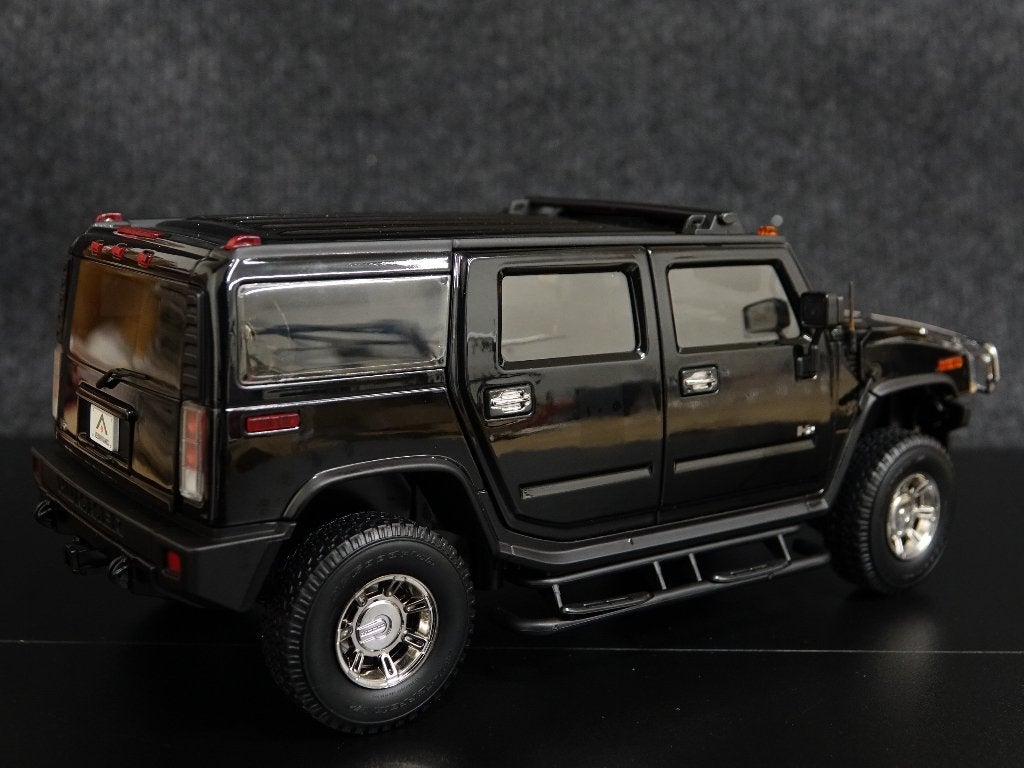HighWay 61 1:18 Hummer H2 NCIS zwart, Overige merken, Auto, Onbekend, Nieuw