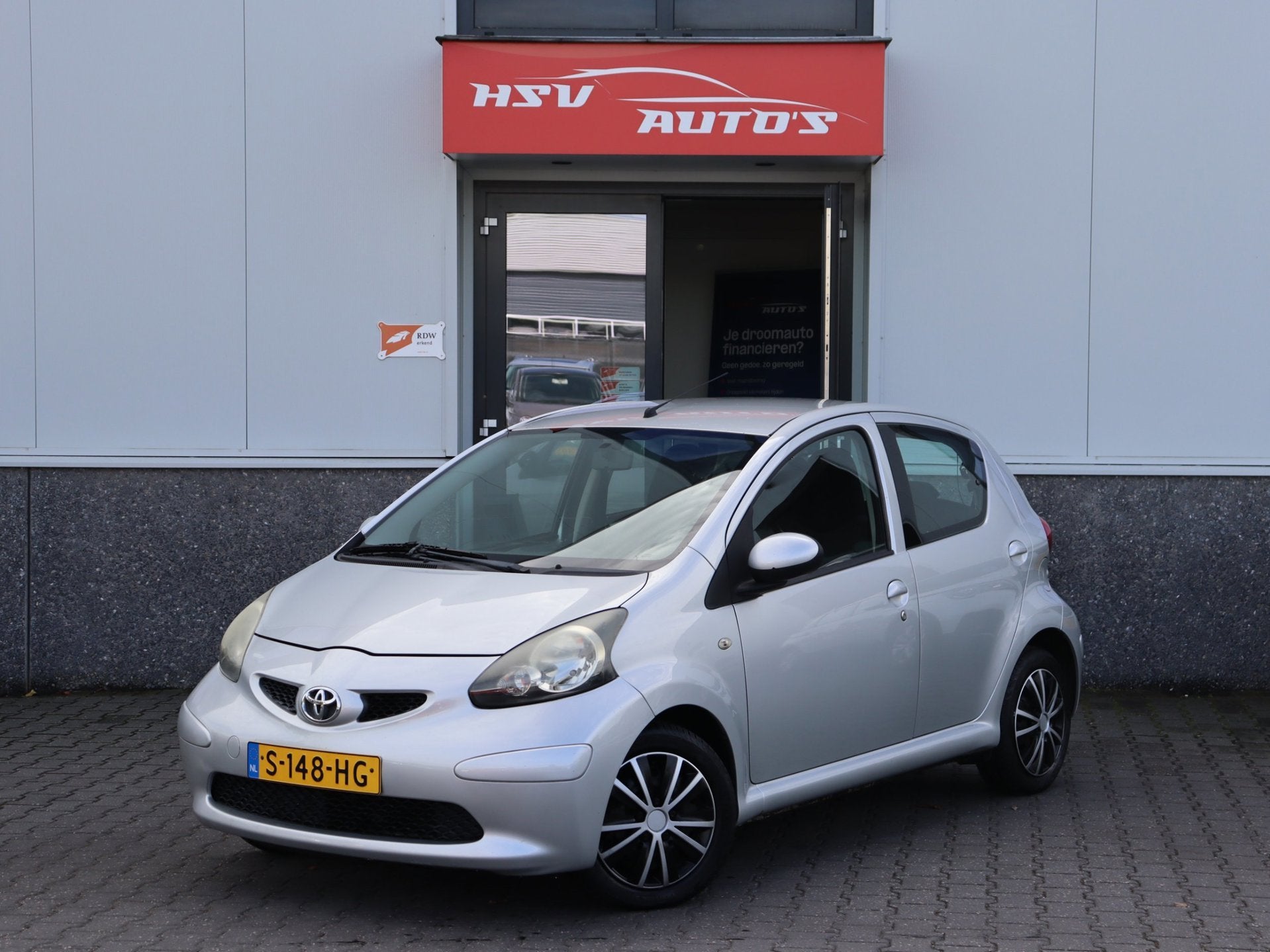 Toyota Aygo 1.0-12V airco 4-deurs *144.000km*, Auto's, Voorwielaandrijving, Gebruikt, 4 stoelen, 68 pk