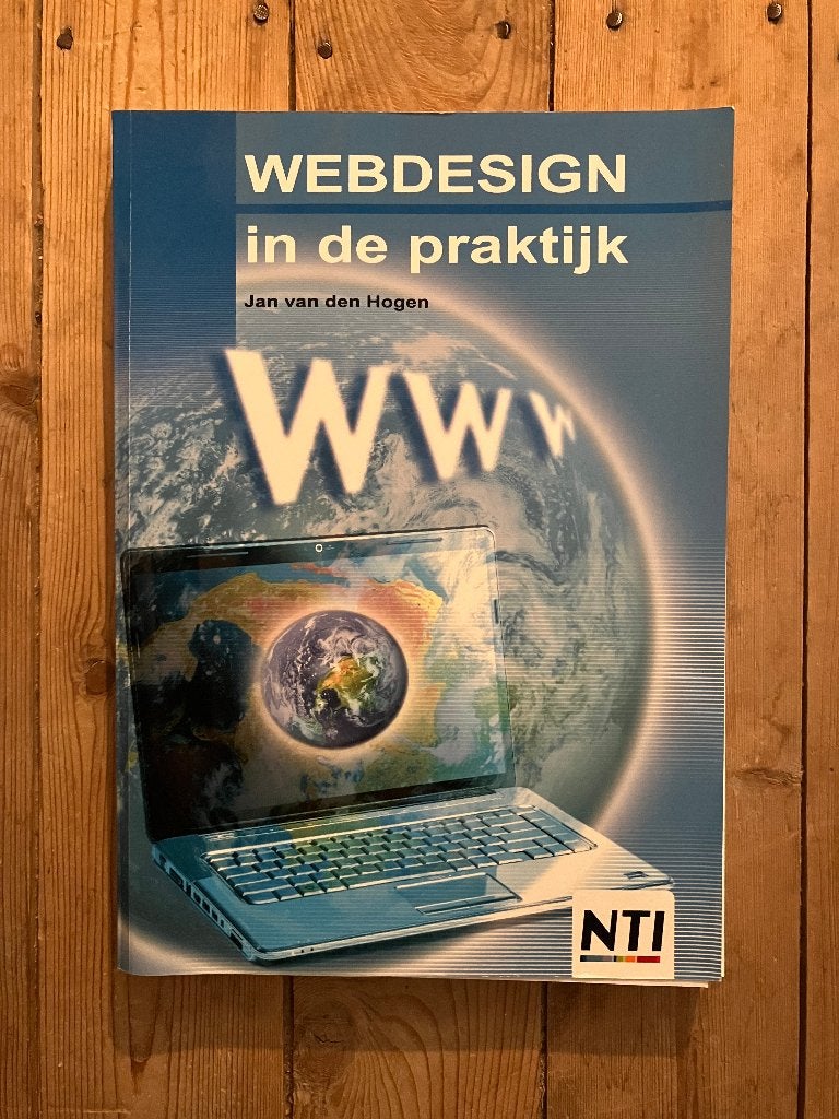 Webdesign in de praktijk, Zo goed als nieuw, Jan van den Hogen, Beta, HBO