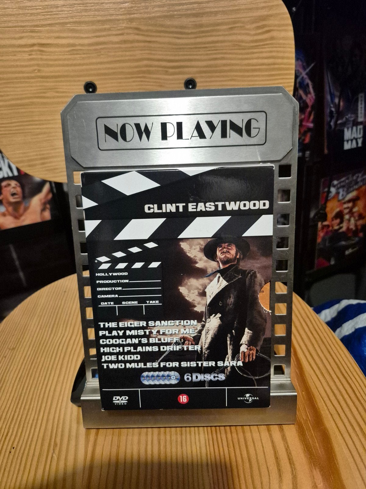 Clint Eastwood 6 Disc DVD Boxset - NL Ondertiteld, Cd's en Dvd's, Vanaf 16 jaar, Ophalen of Verzenden, Gebruikt