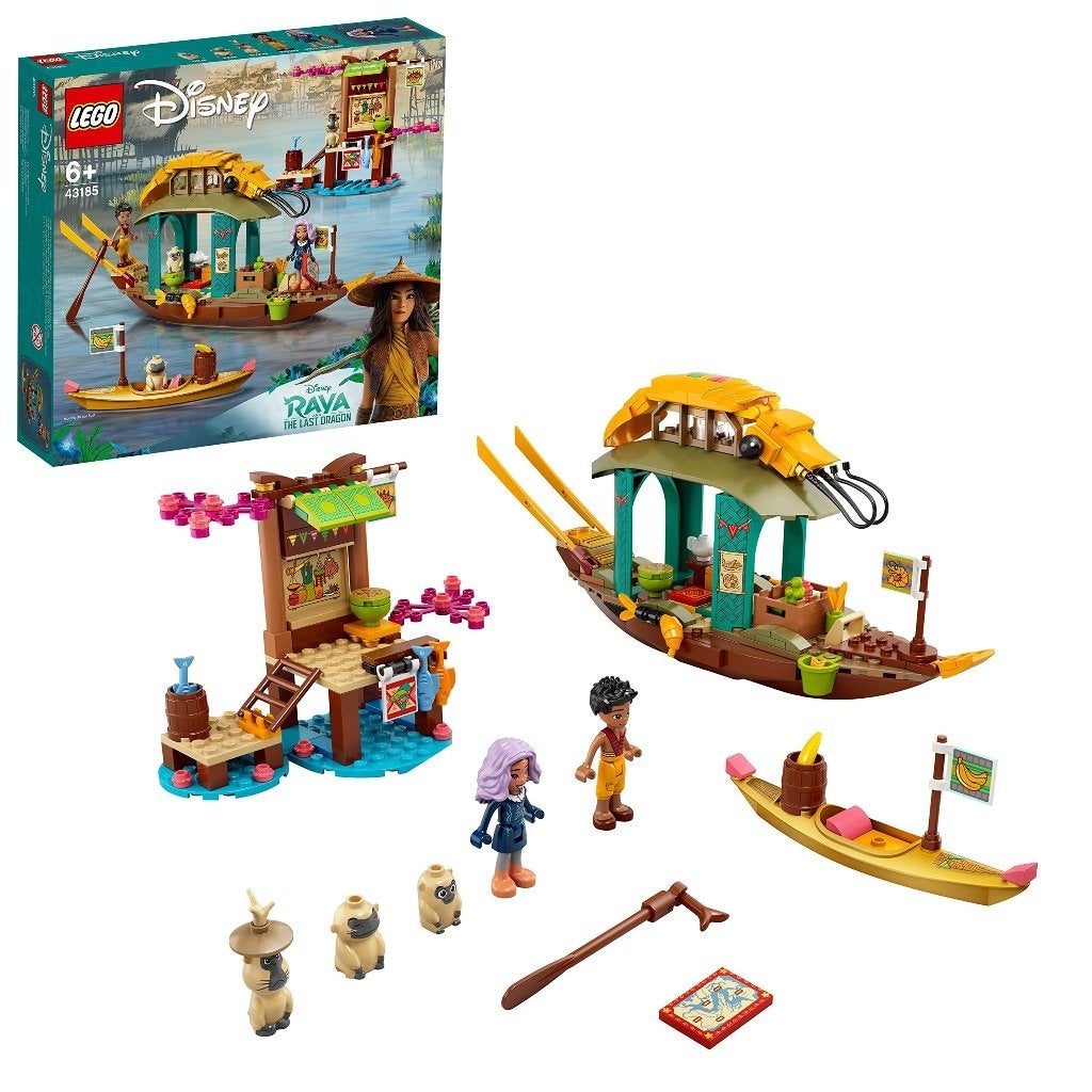 43185 LEGO Disney Raya: Boun's boot -Nieuw in doos!!, Kinderen en Baby's, Speelgoed | Duplo en Lego, Lego, Nieuw, Ophalen of Verzenden