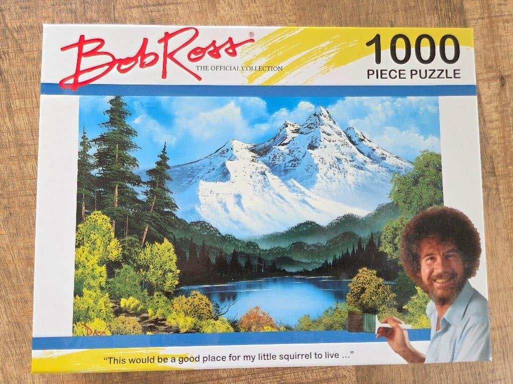 Legpuzzel Bob Ross, Ophalen, 500 t/m 1500 stukjes, Zo goed als nieuw, Legpuzzel