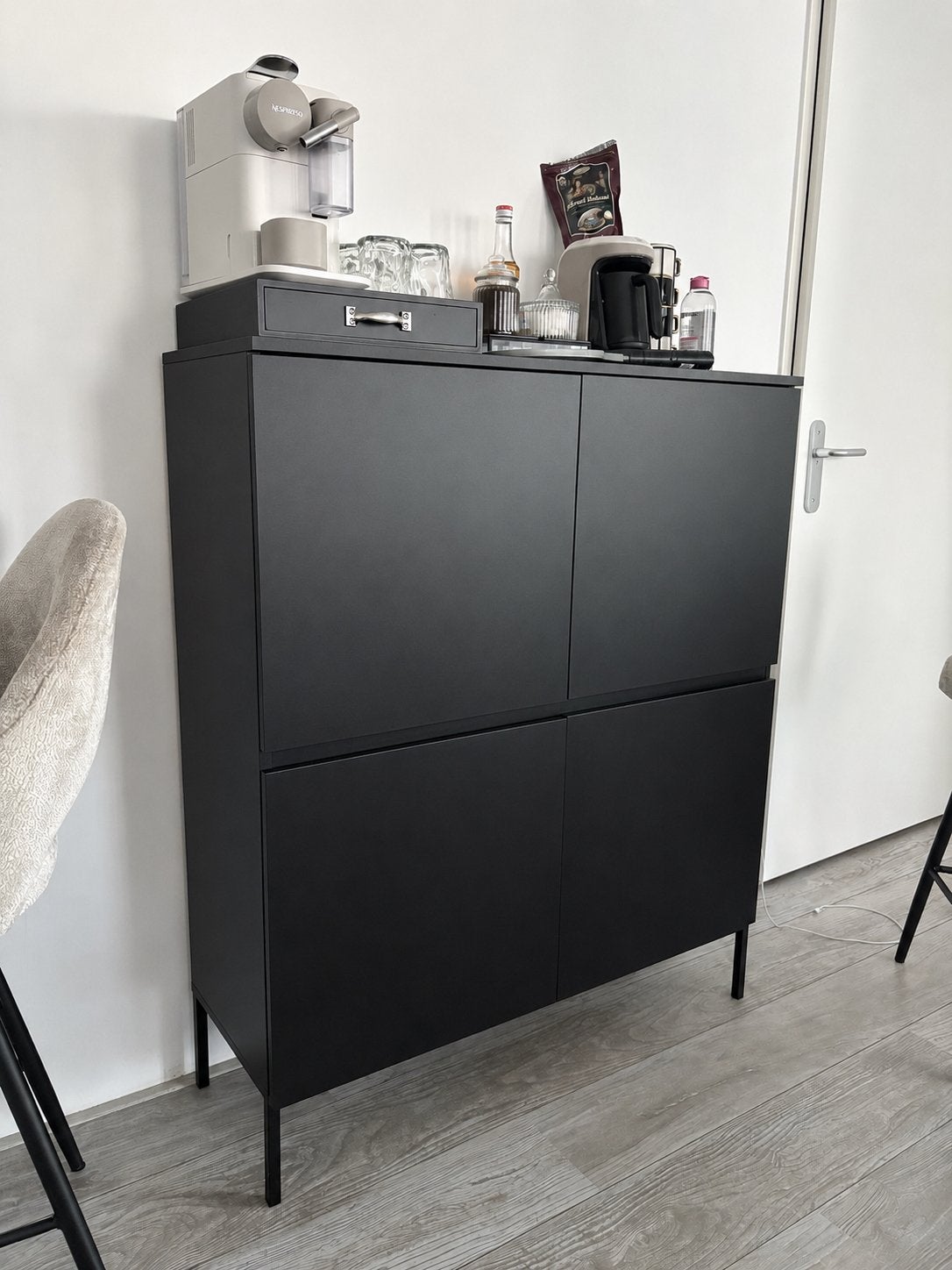 Kast - dressior - koffie corner, Ophalen, Zo goed als nieuw, 25 tot 50 cm, 100 tot 150 cm