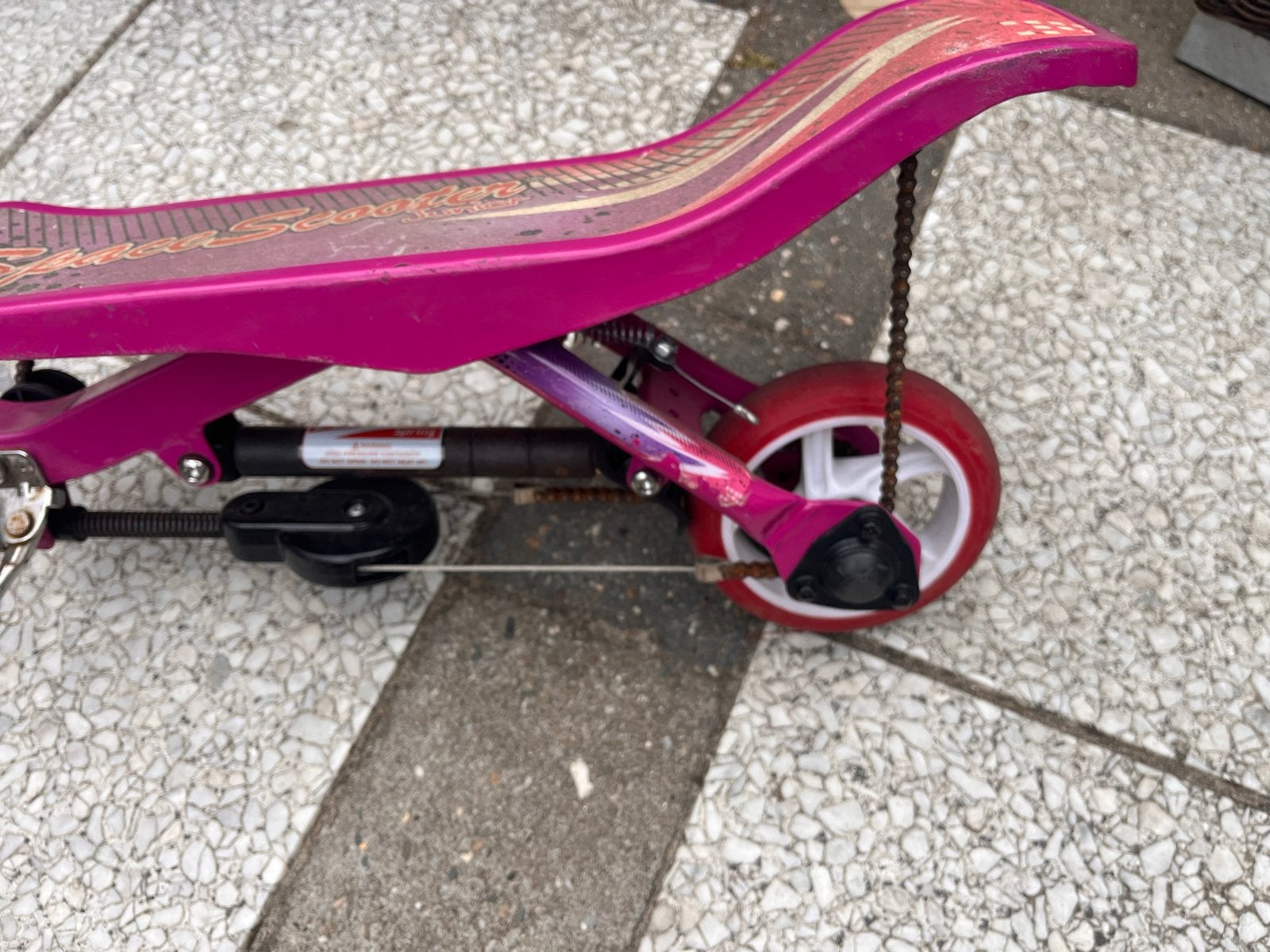 Roze Space Scooter - Gebruikt maar in goede staat, Ophalen, Gebruikt, Overige typen