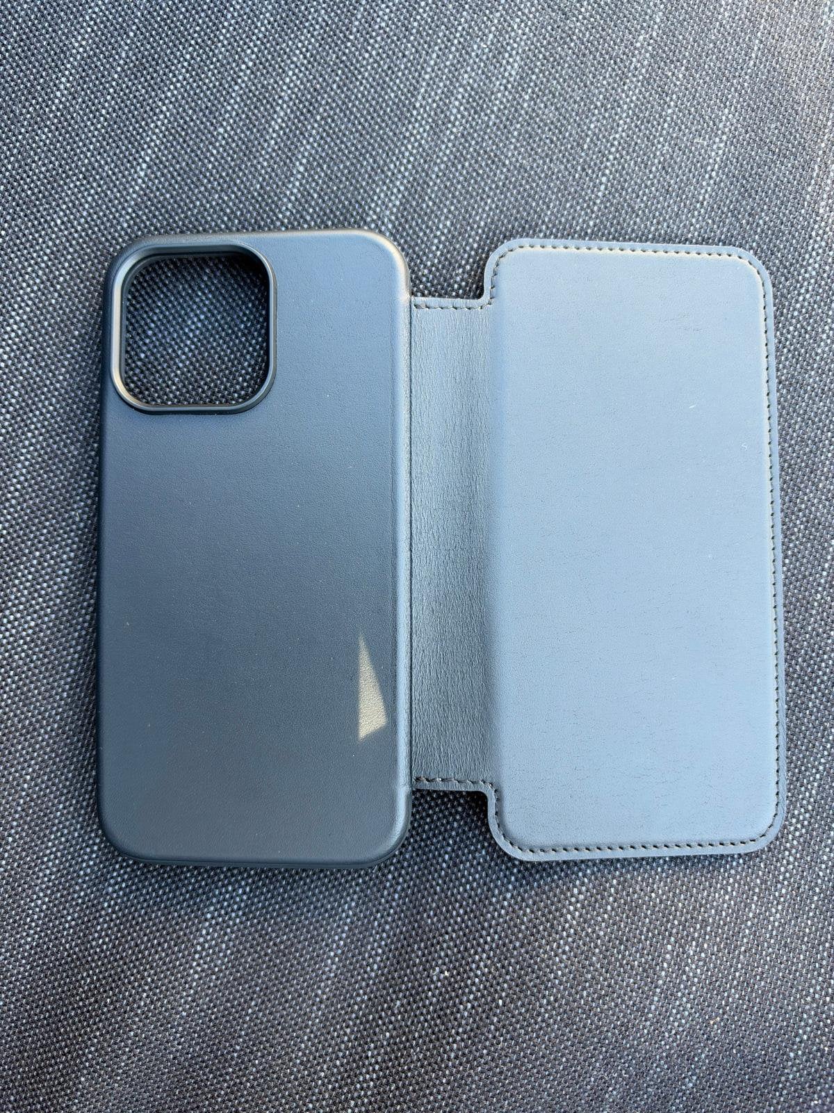 NOMAD Modern Leather Folio iPhone 13 Pro | Black | NIEUW, Ophalen of Verzenden, Zo goed als nieuw, IPhone 13 Pro