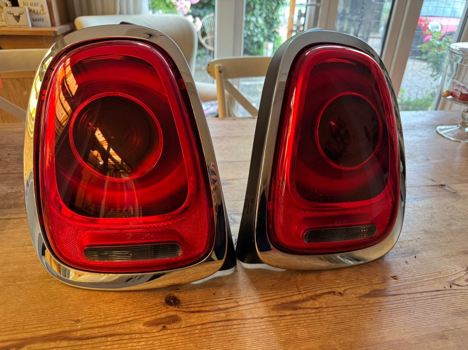 Mini Cooper S F55 Achterlichten+Sierlijsten | Compleet L+R |, Auto-onderdelen, Ophalen of Verzenden, Mini