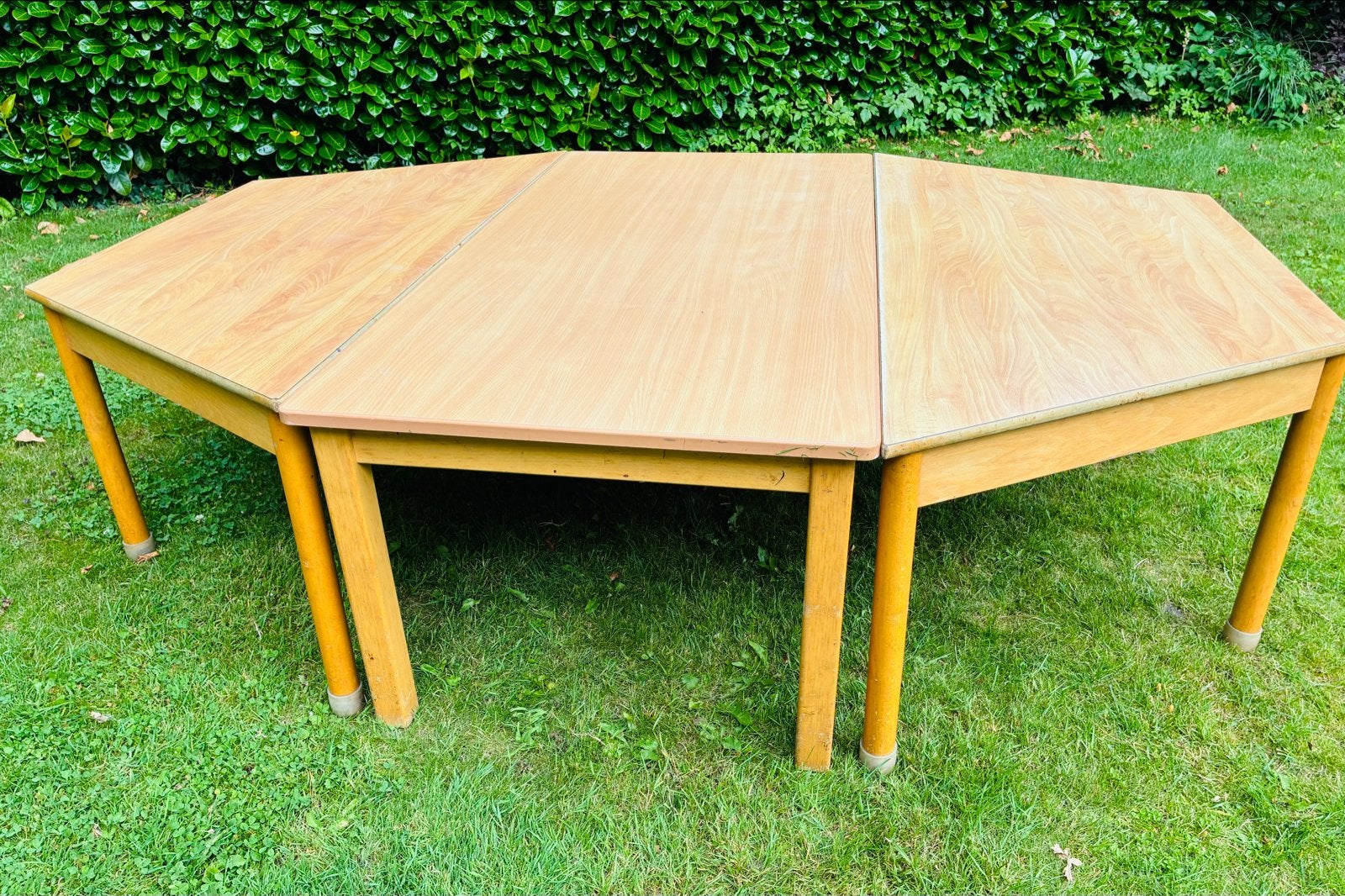 Modulaire houten kindertafels- veelzijdig en praktisch, Ophalen, Gebruikt, Overige typen